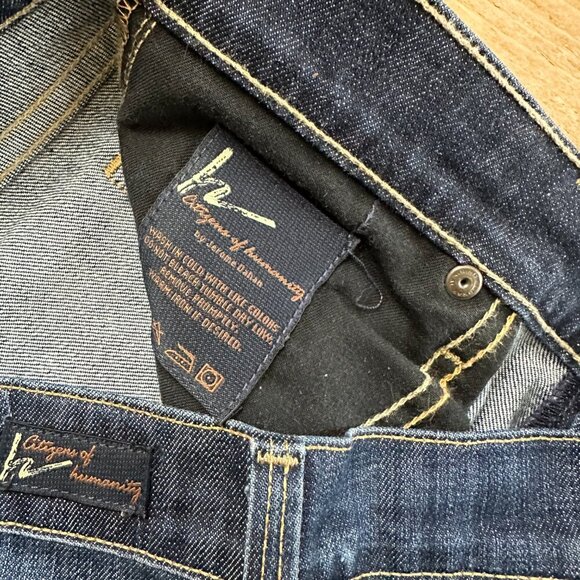 Citizens of Humanity Kelly #001 Stretch Low Bootcut Jeans Denim‎ 29 - Picture 7 of 9